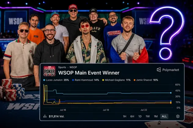 Who Will Win the 2026 WSOP Main Event? Here's What the Odds Say