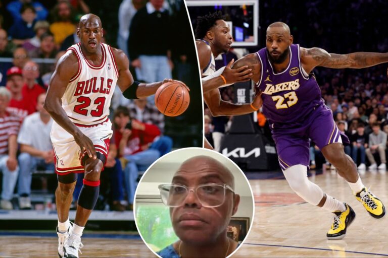 Why Charles Barkley believes LeBron James has chance to surpass Michael Jordan as NBA’s GOAT