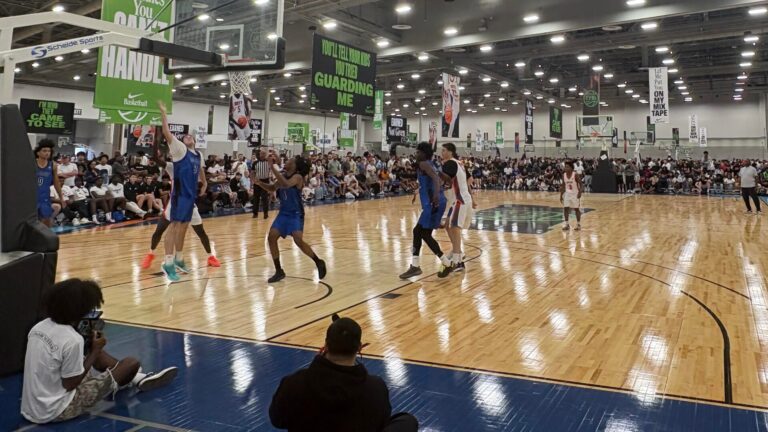 Why college basketball recruiting returned to Las Vegas, which is poised to become an annual offseason mecca