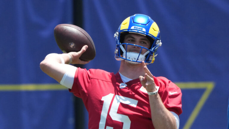 Why Ty Simpson may be getting starter reps in training camp for Rams