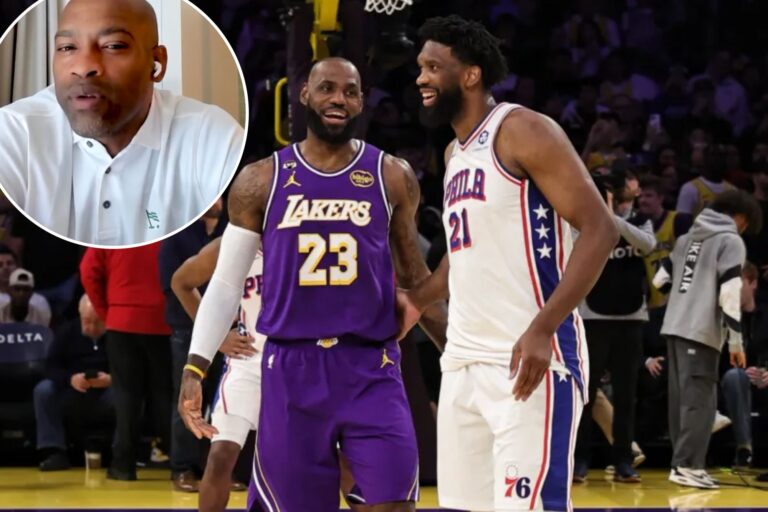 Why Vince Carter feels the 76ers adding LeBron James is ‘cheating’