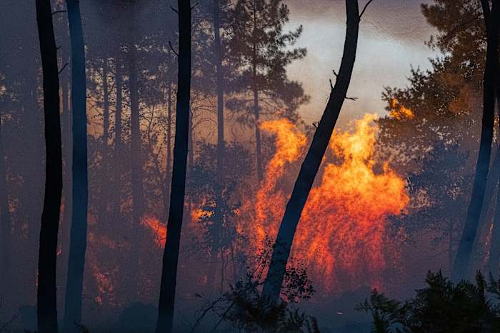 Wildfires near Madrid and in southwestern France force tens of thousands to evacuate