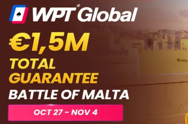 Win Your Way to the Battle of Malta Autumn Main Event Online at WPT Global