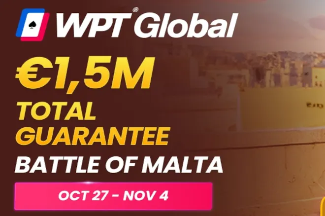 Win Your Way to the Battle of Malta Autumn Main Event Online at WPT Global