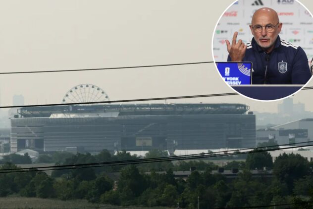 World Cup final forecast remains fluid with smoky conditions hanging over NYC, New Jersey