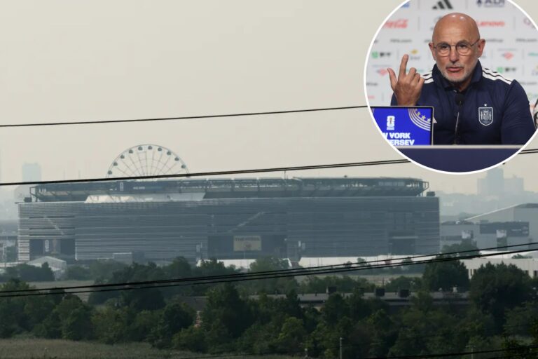 World Cup final forecast remains fluid with smoky conditions hanging over NYC, New Jersey