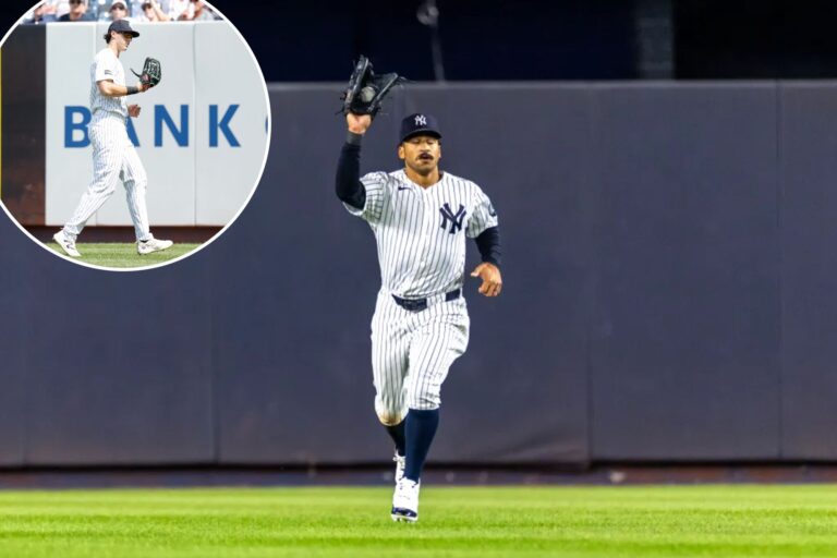 Aaron Boone believes sticking with Trent Grisham in center is ‘best way to go’ despite defensive limitation