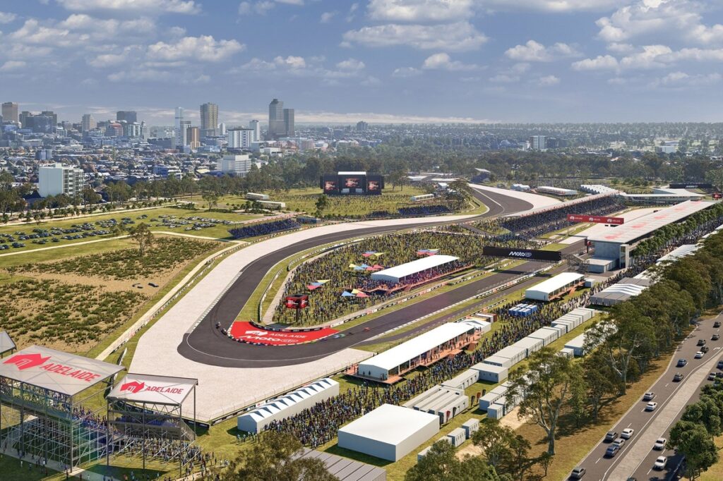 Adelaide MotoGP circuit layout unveiled as €60m project takes shape