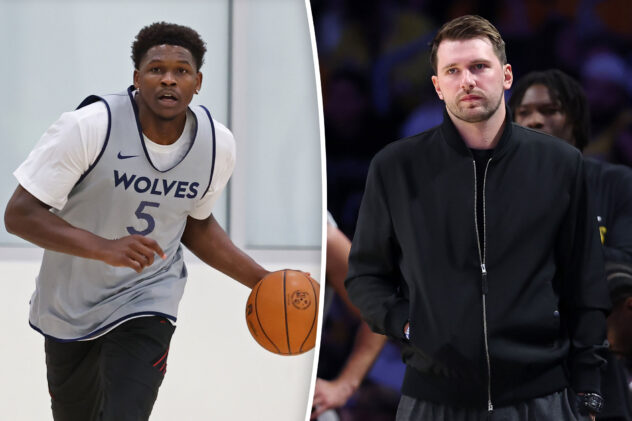 Anthony Edwards takes page from Lakers’ Luka Doncic’s pricey playbook