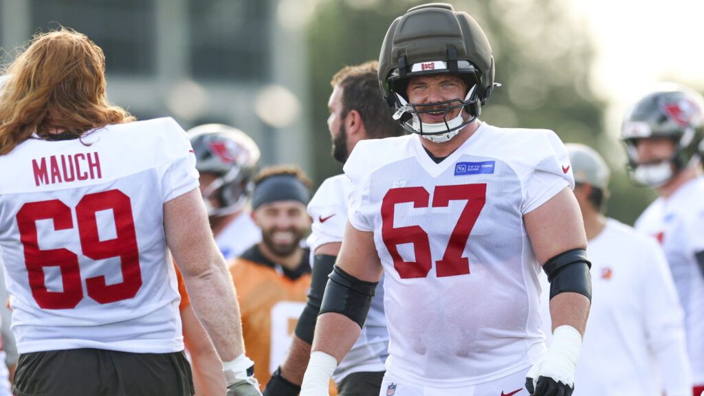 Bucs Camp Insider 8/11: Luke Goedeke Fights The Jets, Defense Gets INTs