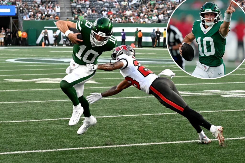 Cade Klubnik backs up his moxie — and then some — in Jets debut