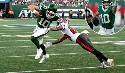 Cade Klubnik backs up his moxie — and then some — in Jets debut