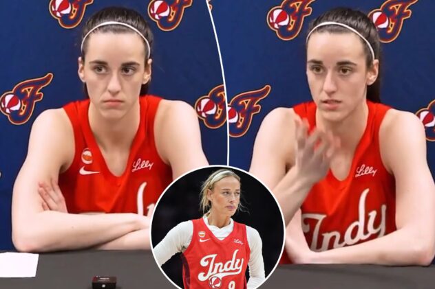 Caitlin Clark breaks silence on Sophie Cunningham drama — in testy exchange with reporter
