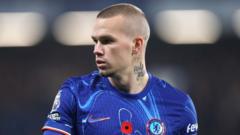 Chelsea's Mudryk free to play after appeal against doping ban