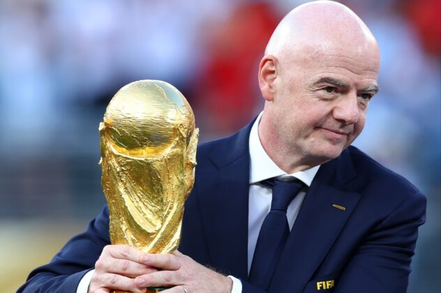 Embattled FIFA boss Gianni Infantino linked to alleged paid-off mistress as pressure to resign grows