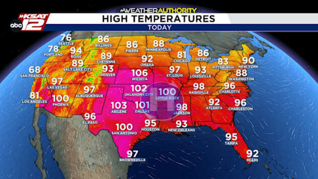 🥵100° today, tropics get active