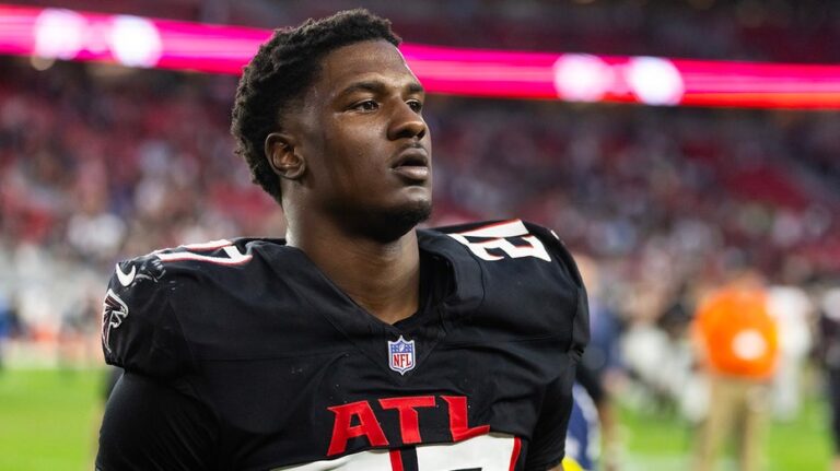 Falcons' James Pearce hit with 8-game suspension as NFL announces wave of bans across the league
