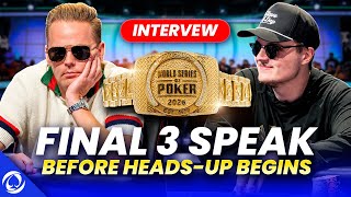 HEADS-UP In the 2026 WSOP Main Event! Who will win $10 MILLION? - Jumalon and Saaskilahti Speak