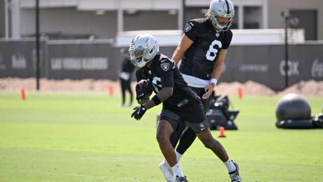 It’s becoming nearly impossible to ignore what one Day 3 rookie is currently doing at training camp for the Las Vegas Raiders