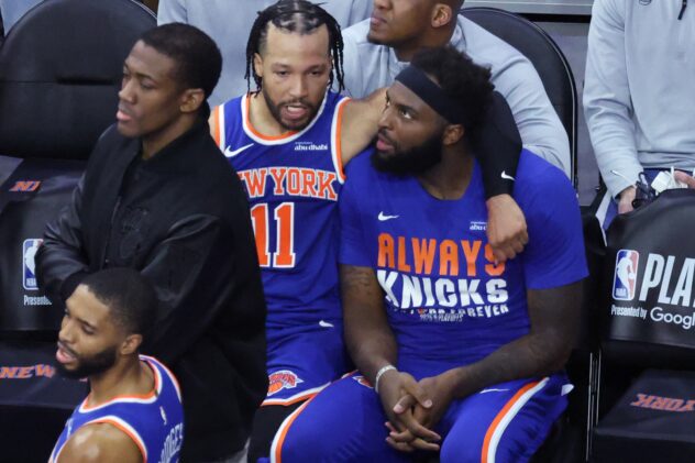 Jalen Brunson gets candid with The Post about Mitchell Robinson’s ‘bittersweet’ Knicks exit for Celtics