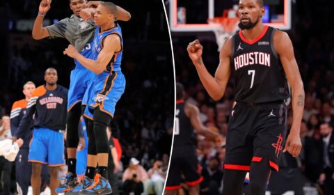Kevin Durant delivers heartfelt message towards Russell Westbrook, left ‘inspired’