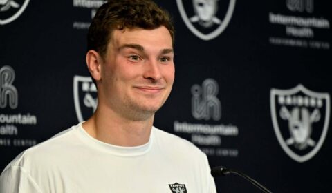 Klint Kubiak reveals preseason plans for Fernando Mendoza before facing a ‘whole other animal’