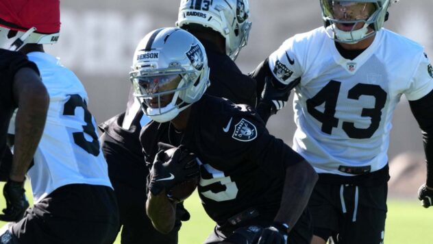 Las Vegas Raiders are loving what they’re seeing from one rookie who’s still ‘got a lot to prove’ to Klint Kubiak