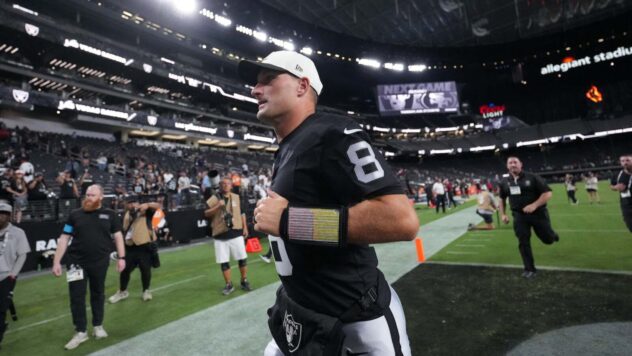 Las Vegas Raiders HC Klint Kubiak isn’t playing around about a decision he seems to be standing on firmly
