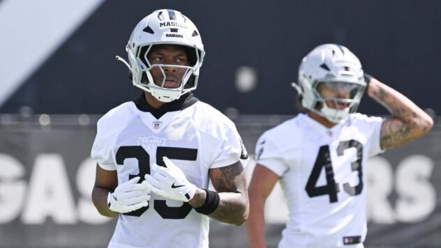 Las Vegas Raiders position coach makes a brave comparison between one Day 3 rookie and a current Pro Bowler