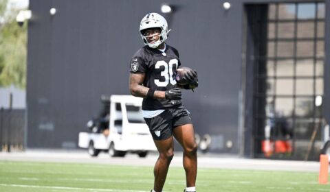 Las Vegas Raiders rookie is already finding himself ahead of schedule at training camp even though it just started