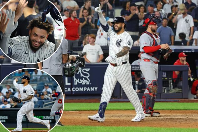 Luis Garcia Jr. hits home run to cherish in impressive Yankees debut: ‘I’ll keep that in my heart’