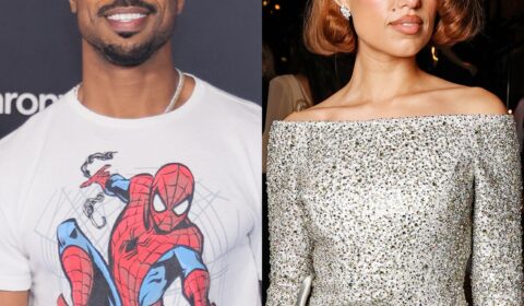 Michael B. Jordan and Raye Escape for a Day Out at Six Flags Together