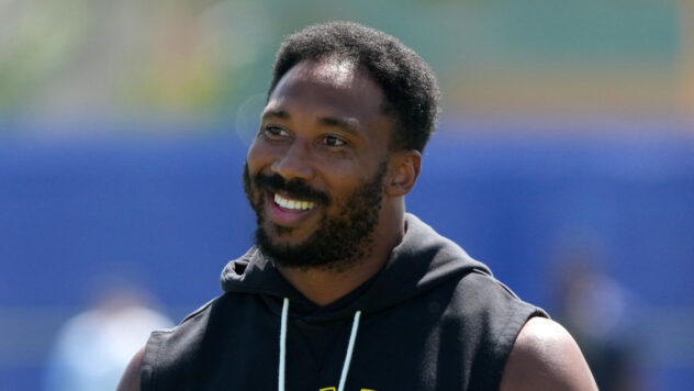 Myles Garrett has seemingly changed in a big way since joining Rams