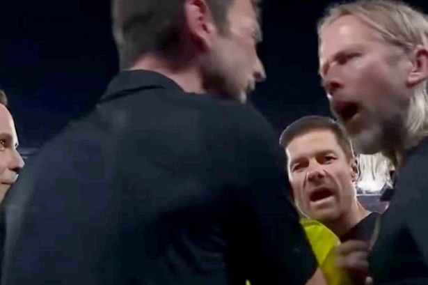 New Chelsea coach's X-rated outburst spotted as Xabi Alonso forced to step in