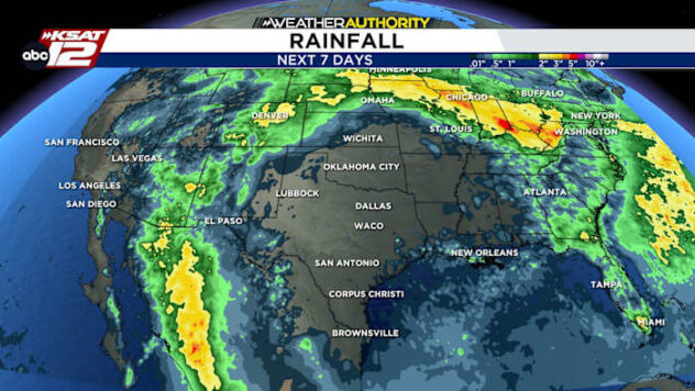 Rain chances evaporate, while temps climb