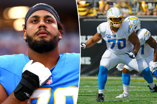 Rashawn Slater averts disaster, keeps Chargers’ season on rails