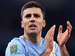 Rodri tells Real Madrid he wishes to join Barcelona as Man City legend prepares to leave Premier League - as Atletico Madrid push on with deal for Cristian Romero: WINDOW WATCH