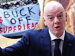 Some of the elites criticising Gianni Infantino are sheer hypocrites. How can the money-obsessed leeches behind the Super League expect us to listen to their confected moral outrage as they bleed our beloved game dry, writes IAN HERBERT