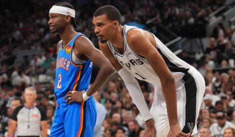 Spurs host Thunder on opening night, visit the Knicks on Christmas Day