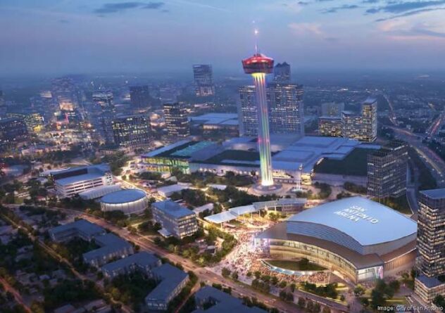 Spurs land major firms to build new downtown arena