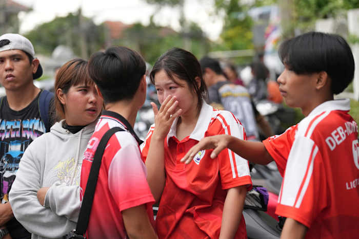 Student gunman kills at least 7 people at a high school and a home outside Bangkok, officials say