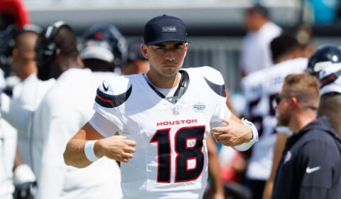 Texans fear torn ACL for backup QB Graham Mertz