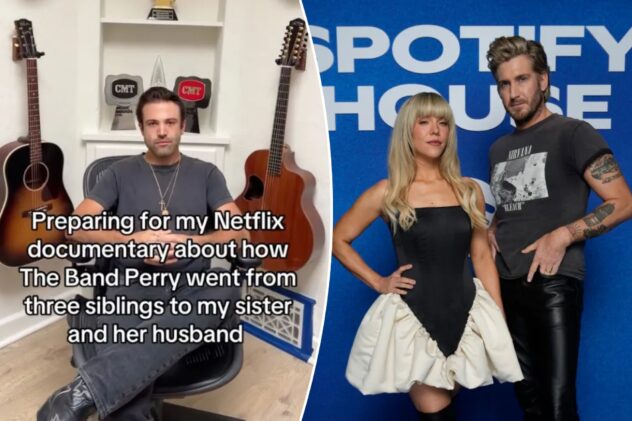 The Band Perry’s Neil Perry accuses sister Kimberly of firing him from band in favor of her husband