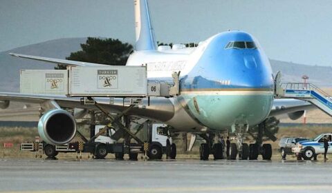 Trump used elaborate ruse to fly out of Turkey following summit because of Iran threat, report says
