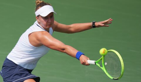 Two-time Grand Slam champ Barbora Krejcikova the first seeded player to go down at US Open