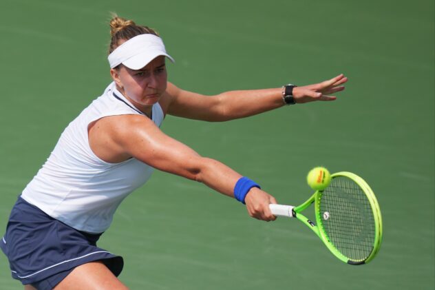 Two-time Grand Slam champ Barbora Krejcikova the first seeded player to go down at US Open