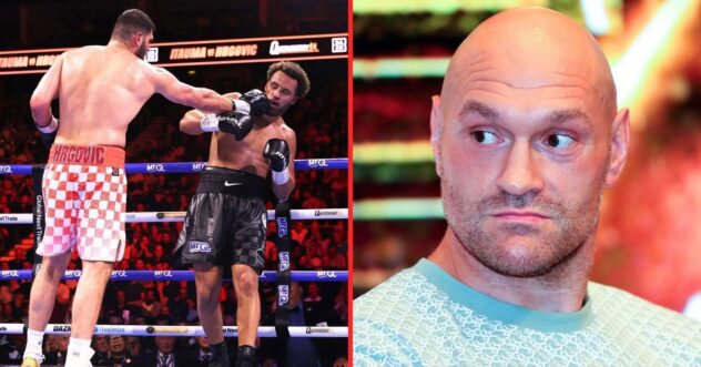 Tyson Fury reacts to 'shocking' Moses Itauma vs Filip Hrgovic fight