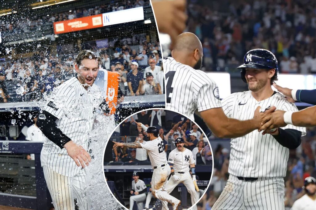 Yankees wake up in ninth, walk it off in extras for dramatic win over Braves