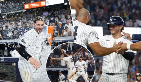 Yankees wake up in ninth, walk it off in extras for dramatic win over Braves