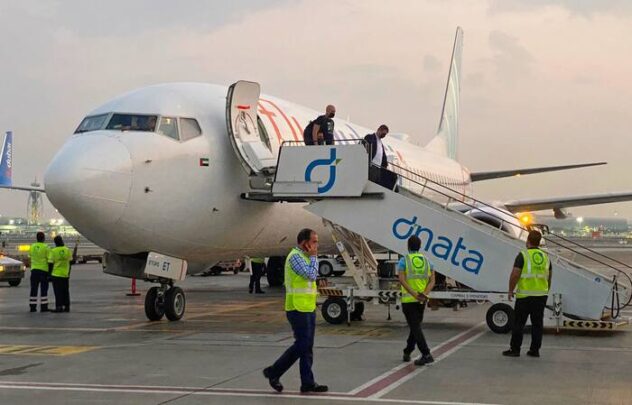 A commercial plane traveling from Dubai to Israel is diverted to Saudi Arabia after a distress call